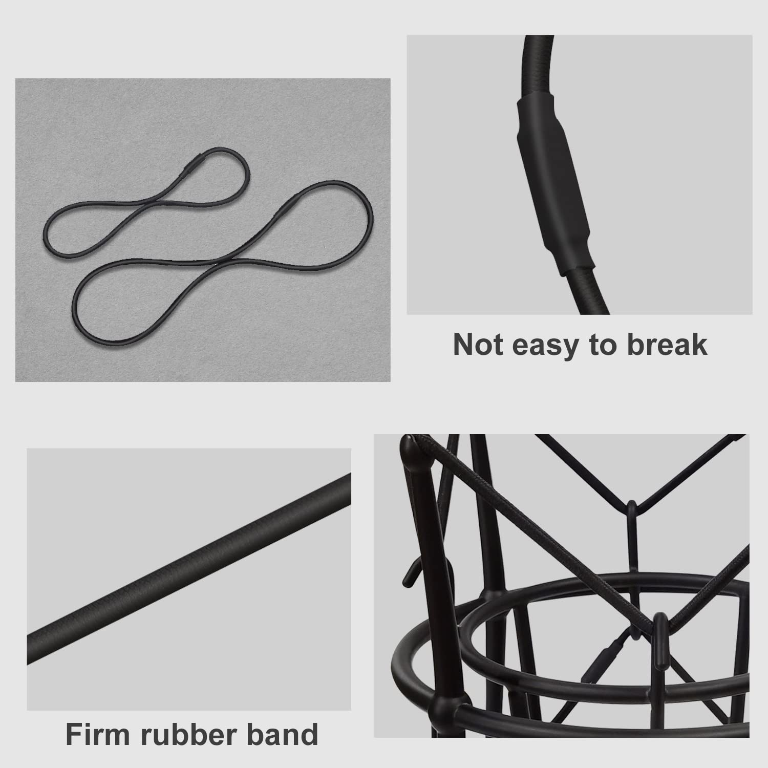 Universal Elastic Bands Replacement, Antiaging Rubber Ring for Microphone Sho...