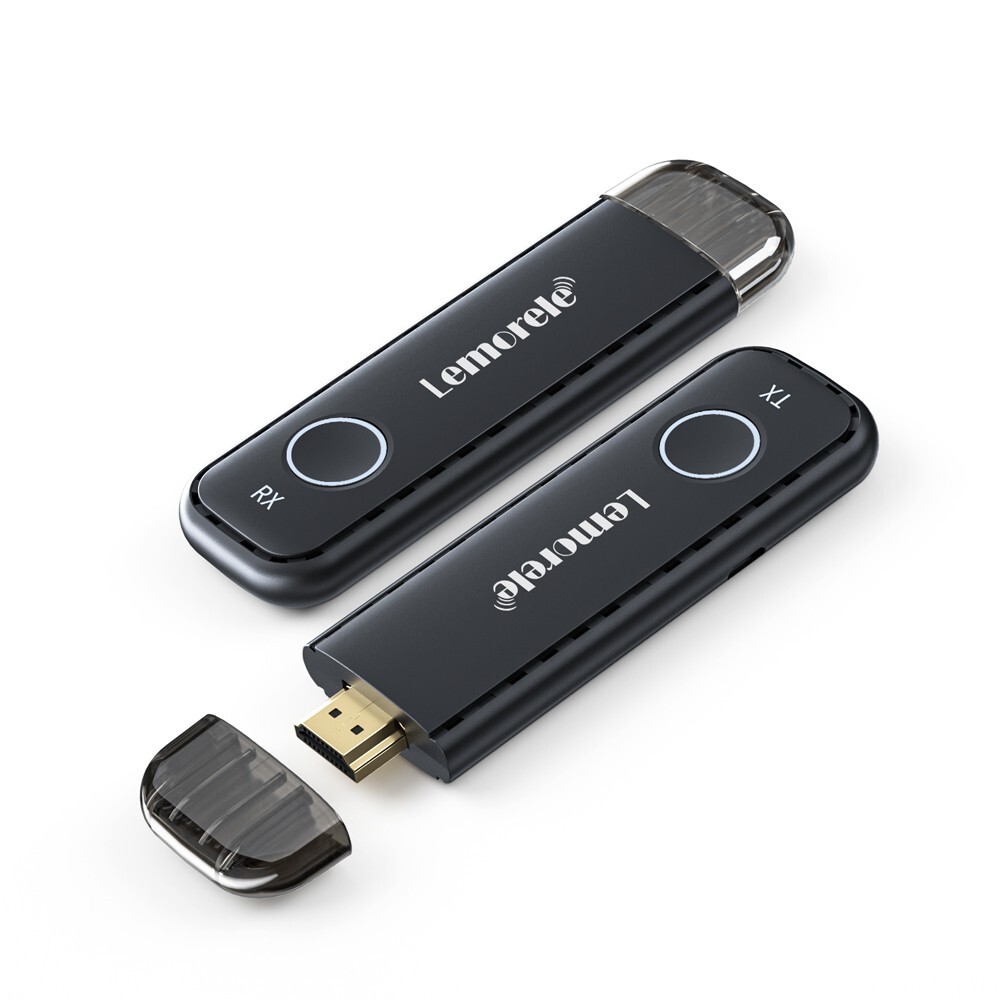 Lemorele Wireless HDMI transmitter and receiver 1080P audio video HDMI extender