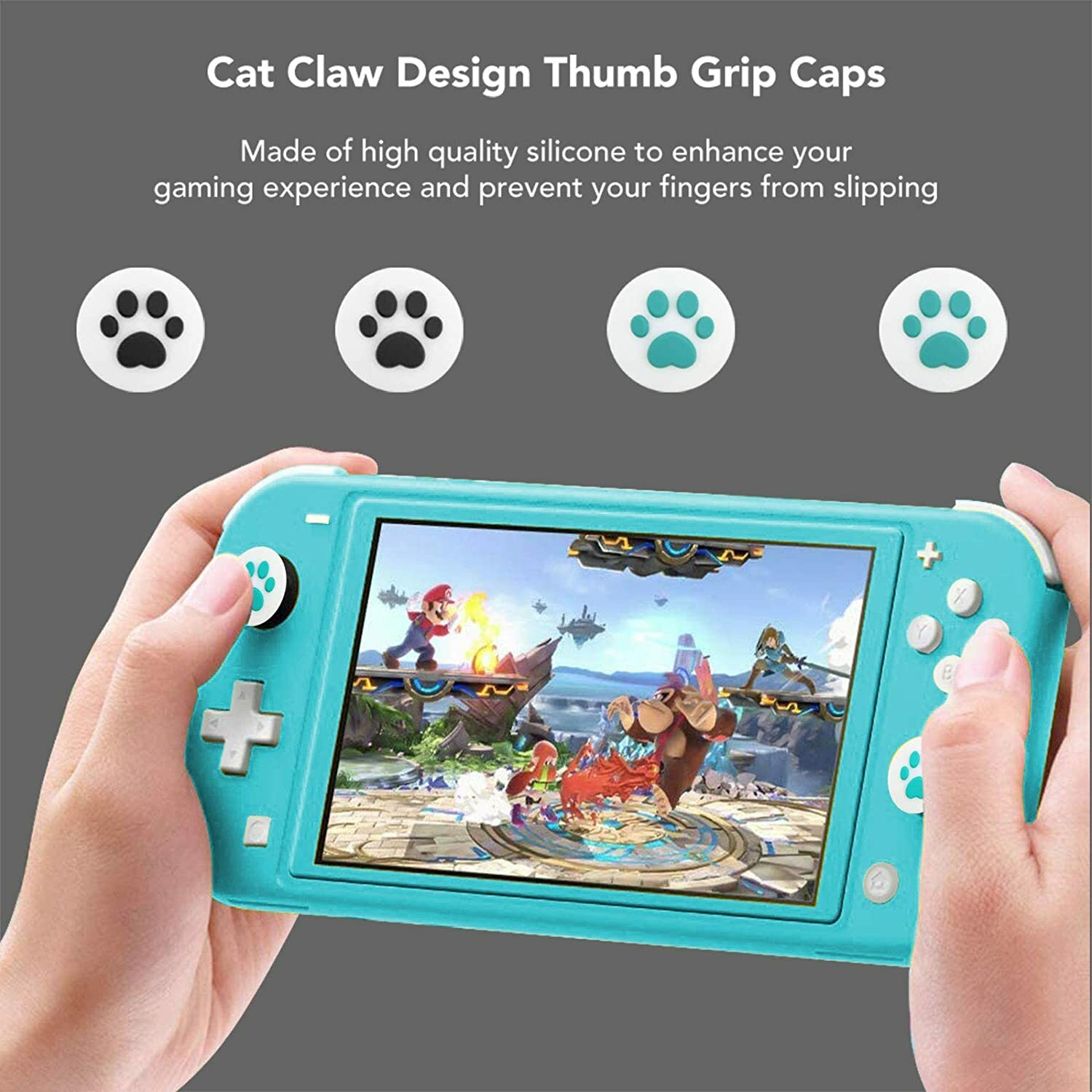 2-Pack Tempered Glass Screen Protector for Nintendo Switch Lite Gaming System