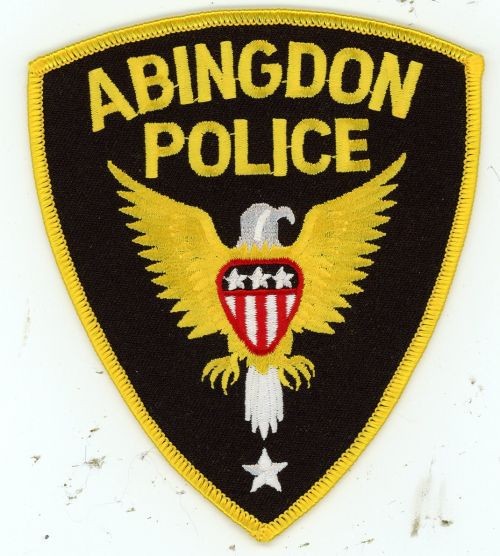 ILLINOIS IL ABINGDON POLICE NICE SHOULDER PATCH SHERIFF