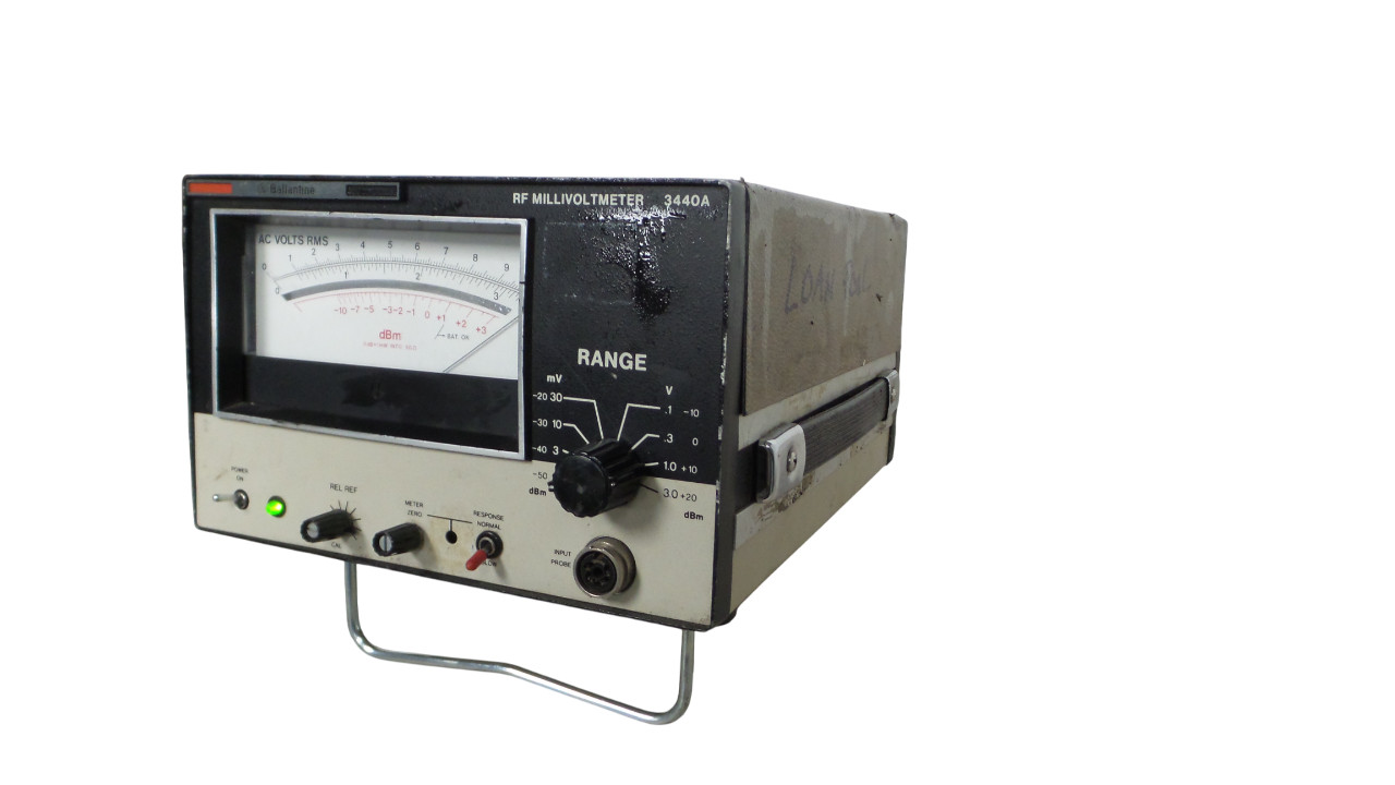 Ballantine 3440A RF Millivoltmeter - Free Shipping