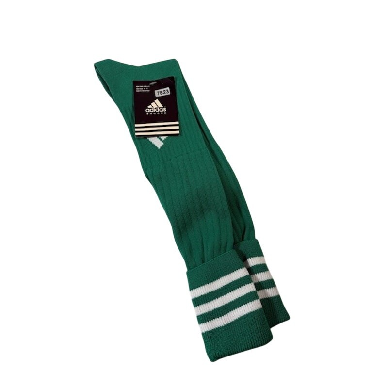 NEW Adidas Copa Zone Cushion Soccer Socks Over The Calf Green/White Mens Sz 6-12