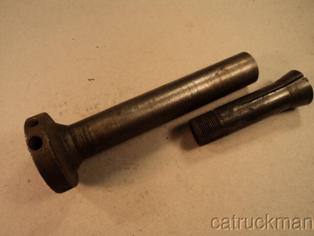 Small Collet Draw Tube w/ 1/2" x 27tpi Threads - Fits a 1A Collet Well