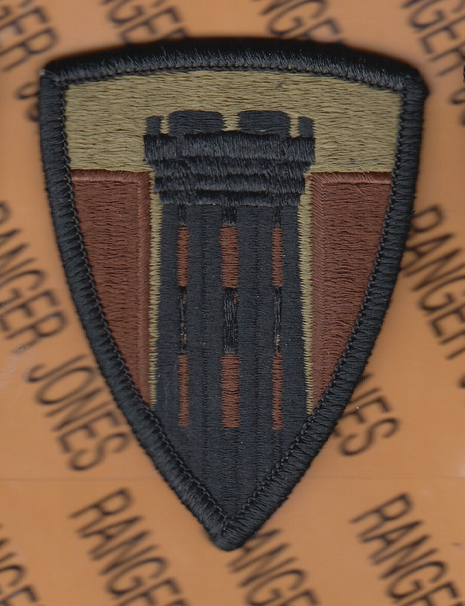 US Army 176th Engineer Brigade ~3.25" OCP w/ HOOK uniform shoulder patch m/e