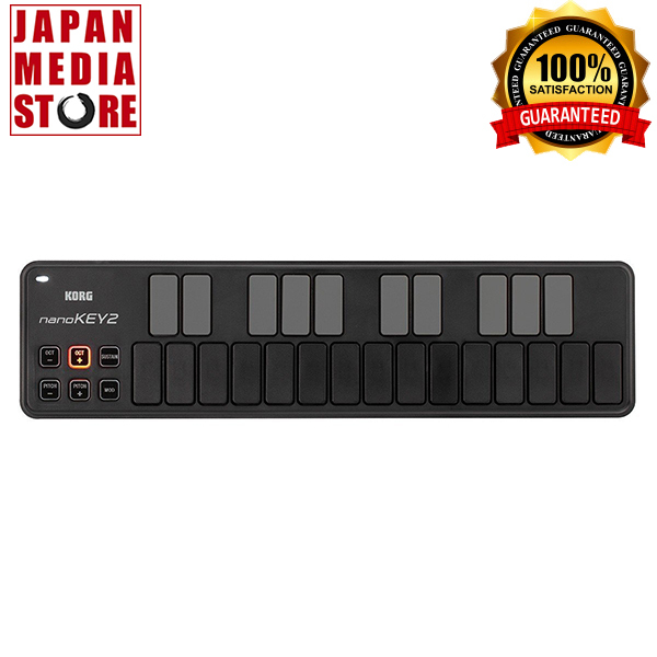 KORG USB MIDI NANOKEY2 Keyboard Controller Black 100% Genuine Product