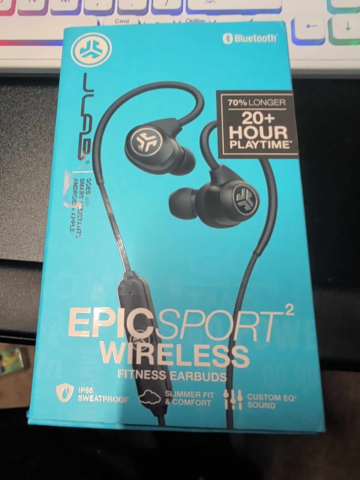 JLab Audio Epic Sports 2 Wireless Sport Headphones In Ear