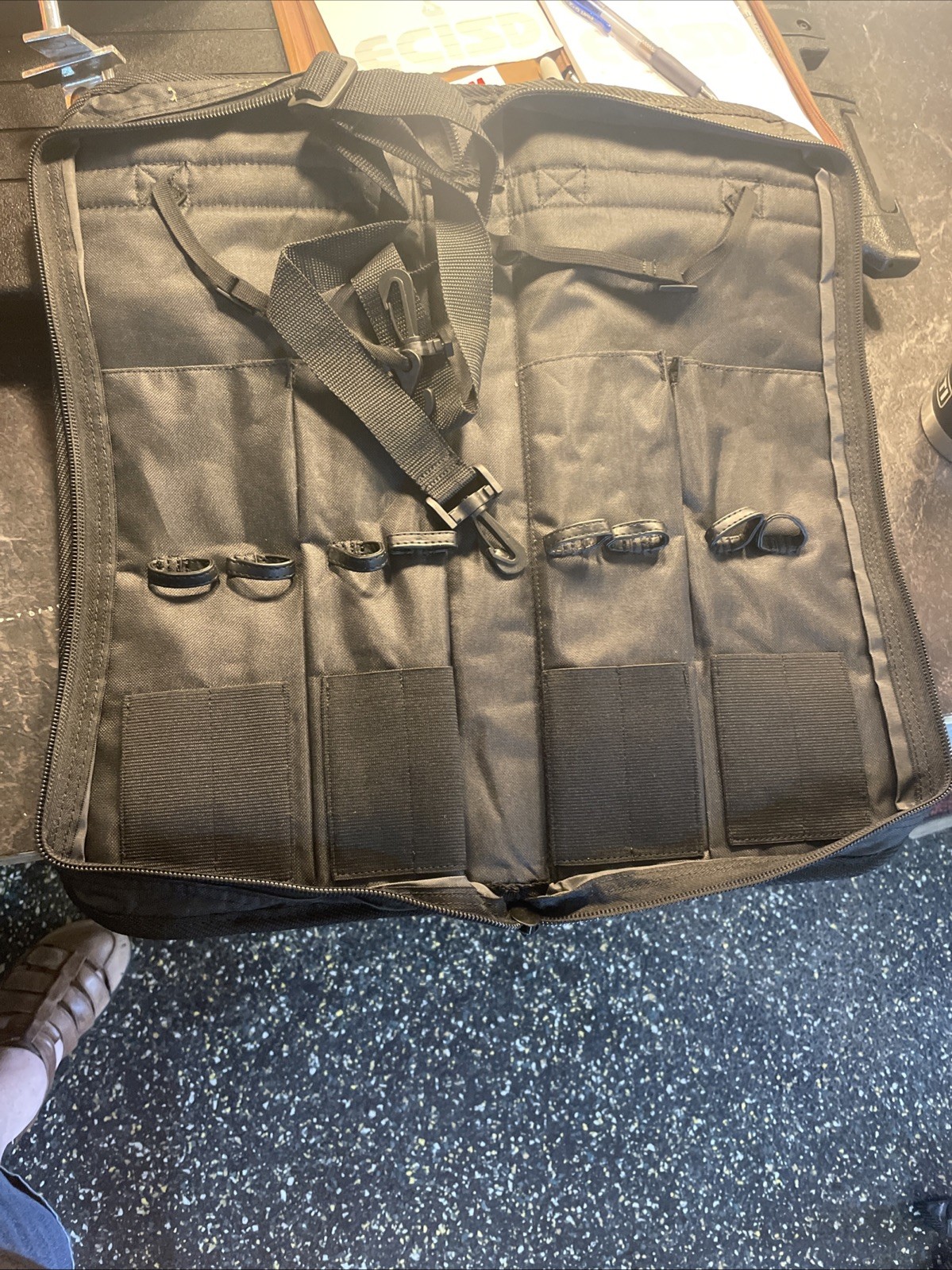 Diamondback Alligator Skin Drumstick Bag