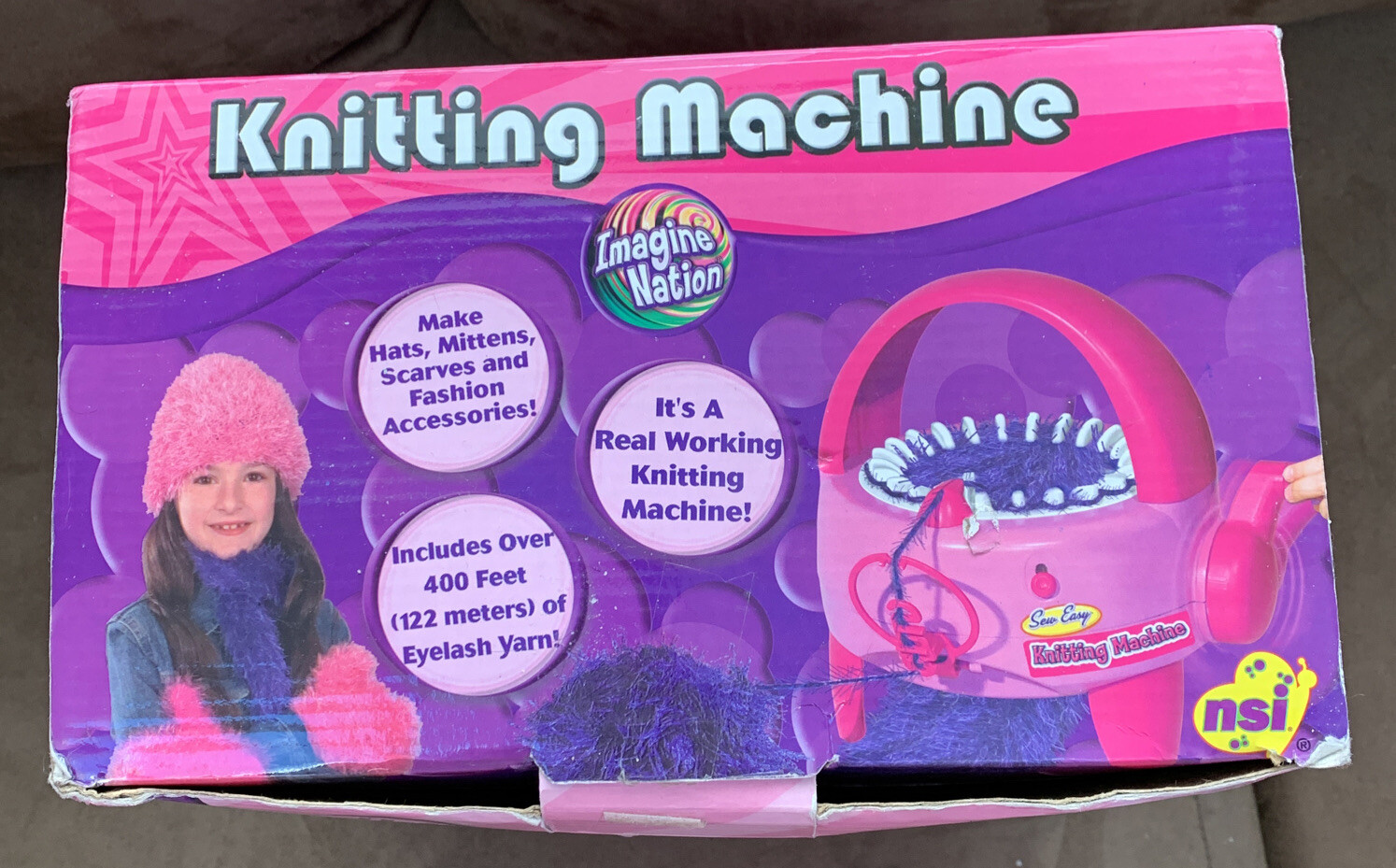 Sew Easy Knitting Machine, Imagine Nation, Working Knitting Machine CREATIVE FUN