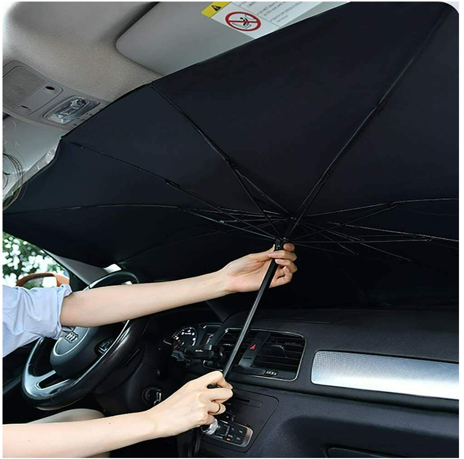 Car SUV Windshield Sunshade Front Window Cover Visor Sun Shade-Umbrella Foldable