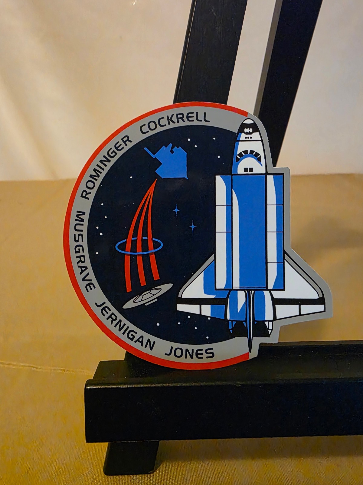 NASA SPACE SHUTTLE STS-80 Crew Patch Sticker - 4 inch