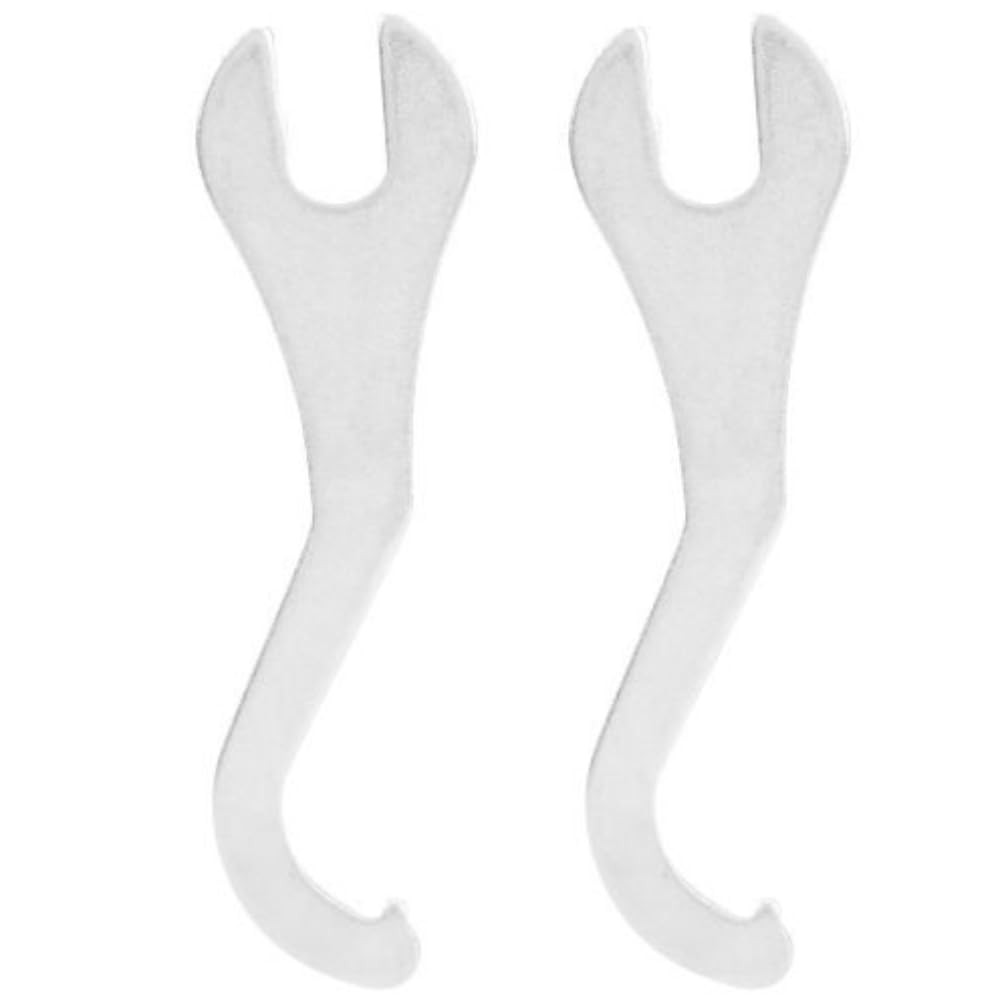 2 Pcs 2-in-1 Carbon Steel Bike Spanner – Dual-Function Wrench for Bottom Brac...