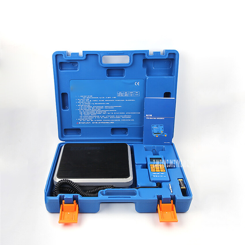 Manual Refrigerant Electronic Balance Freon Quantitative Filling Scale VES-50A