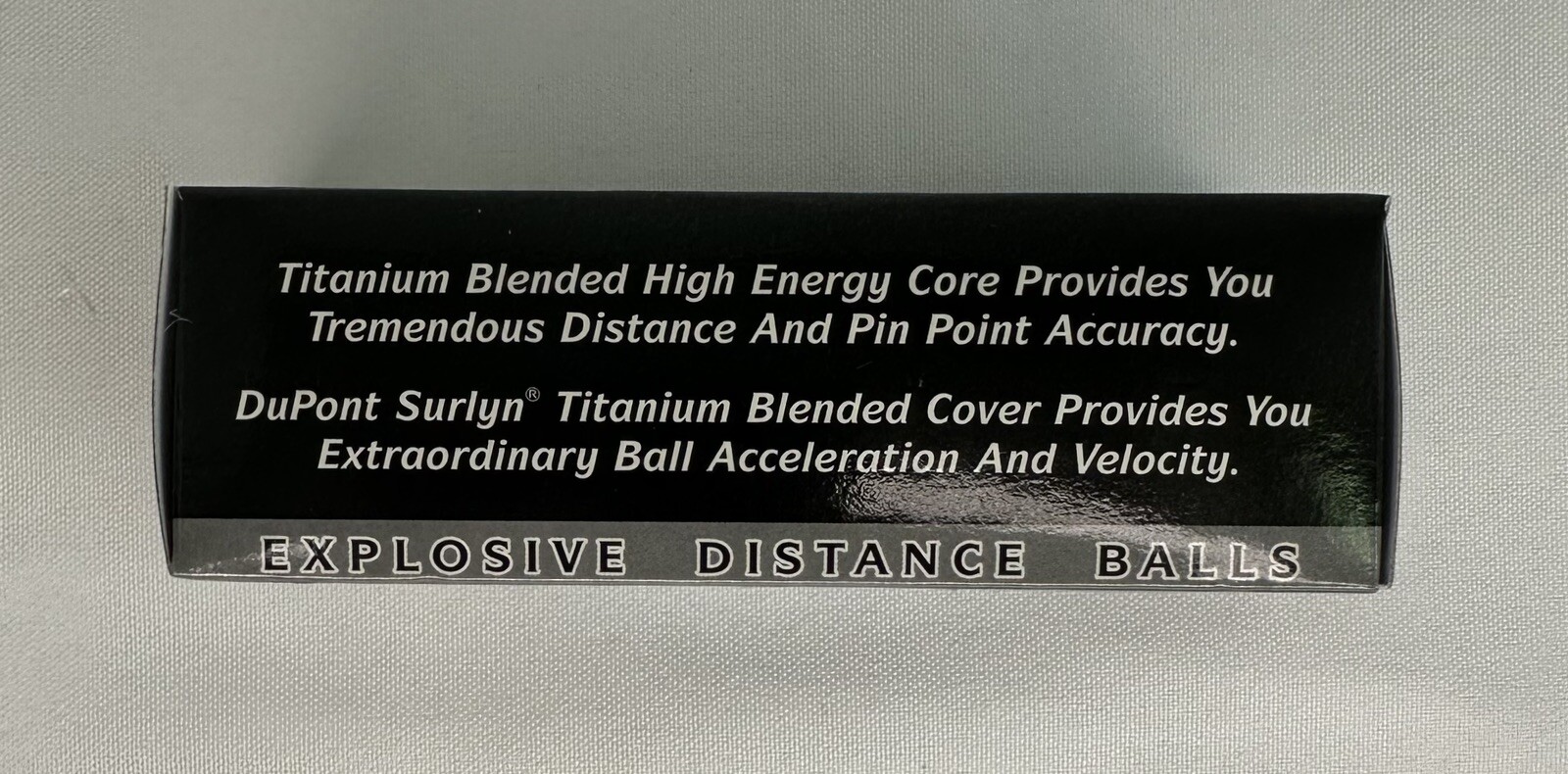 RAM Dual Titanium Explosive Distance Balls 9 Golf Balls