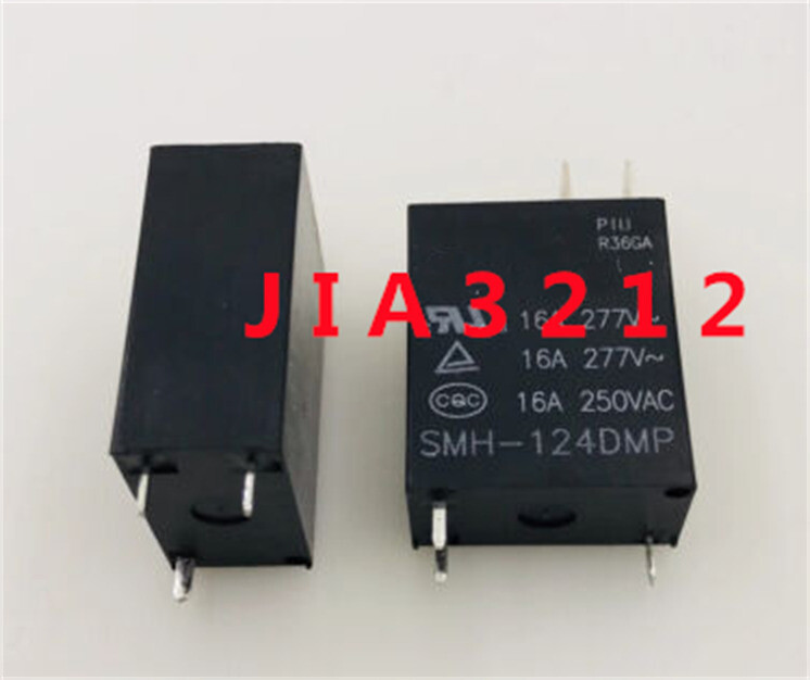 5Pcs New for Relay SMH-124DMP 16A277VAC Oven #E7