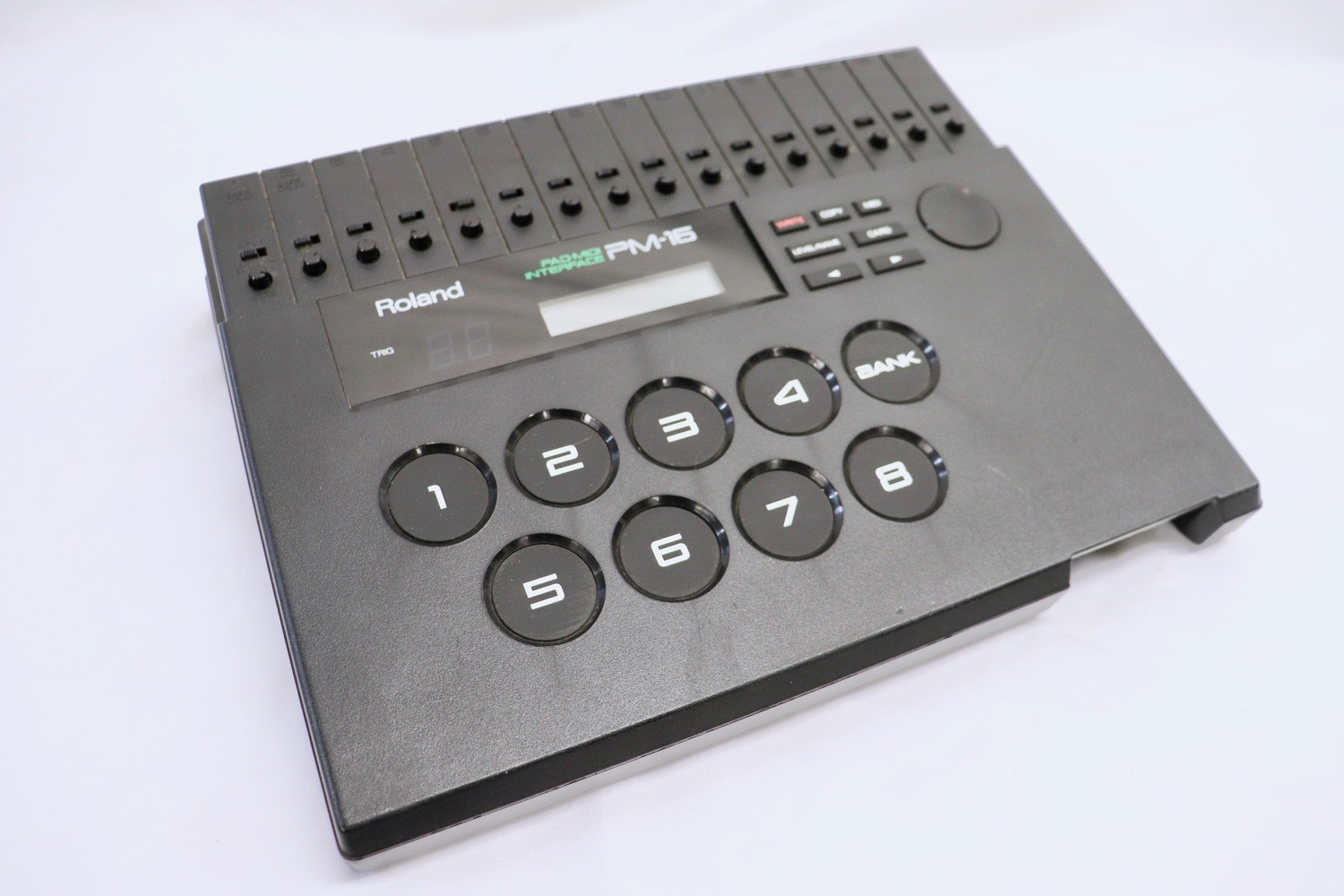 Roland PM-16 Pad MIDI Interface Drum Trigger Module AS-IS Parts Read No PSU