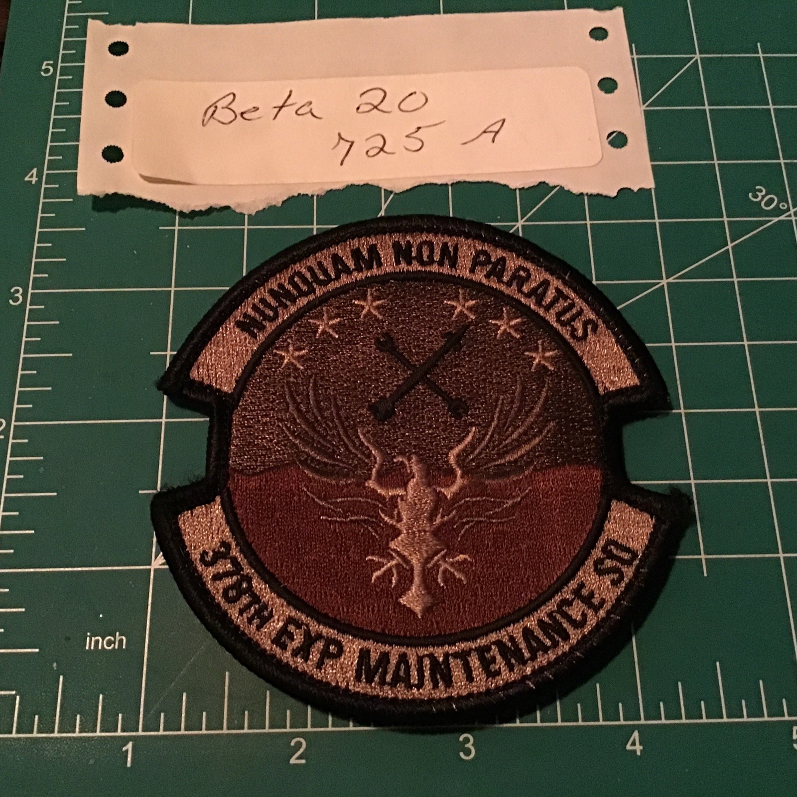 USAF 378th Expeditionary Operations Support Squadron Patch