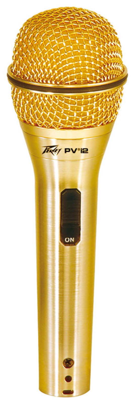Peavey PVi 2 Gold Dynamic Cardioid Vocal Microphone w/1/4" Microphone Cable