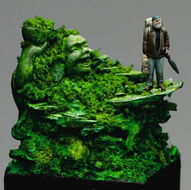 Dirty Down Rust Verdigris Moss Paints Bundle 25ml x3 - Water Soluble Effects THG