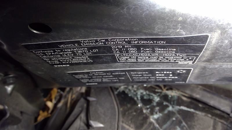 2019 Xc60 Chassis Control Module Sku#3655829