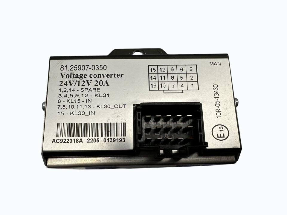 Voltage converter 81259070350 converter MAN Trucks TGX II 2022