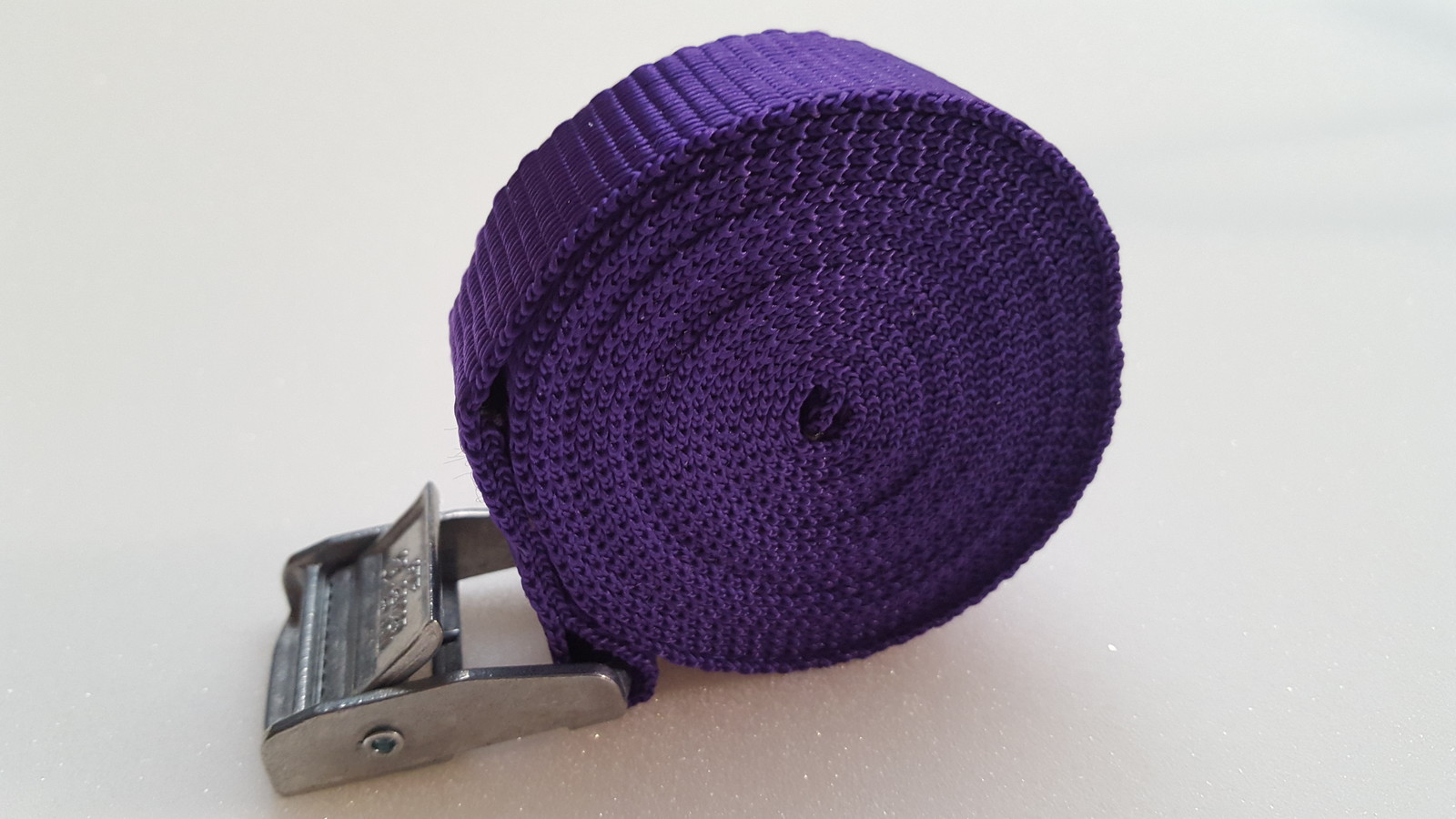 1 Buckled Straps 25mm Cam Buckle 2.5 meters Long Heavy Duty Load Purple 250kg