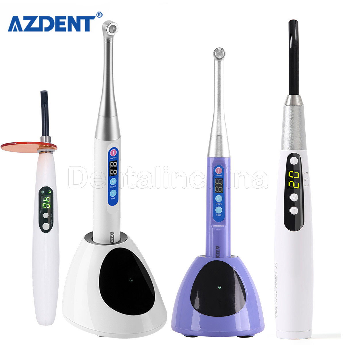 Dental Wireless LED Curing Light Lamp 1 Second Deep Cure Cordless 1sec 2400mW/c㎡