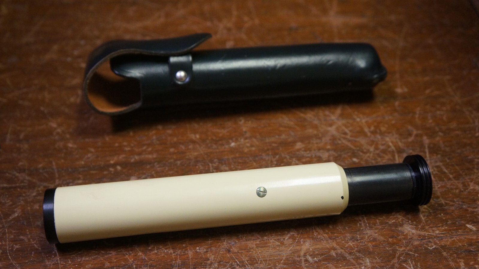 K&E 5" LONG MONOCULAR TELESCOPE USED NO BOX WORKS