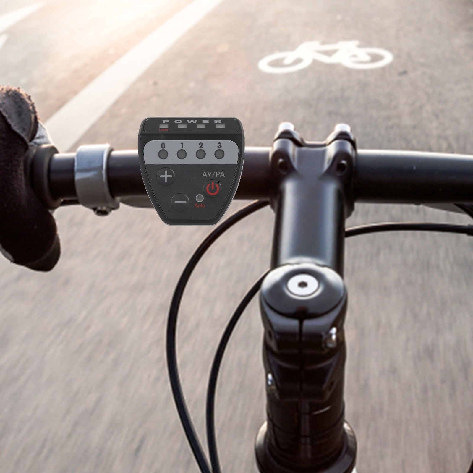 Ebike LCD Display Clear Readability and User Friendly Interface Design