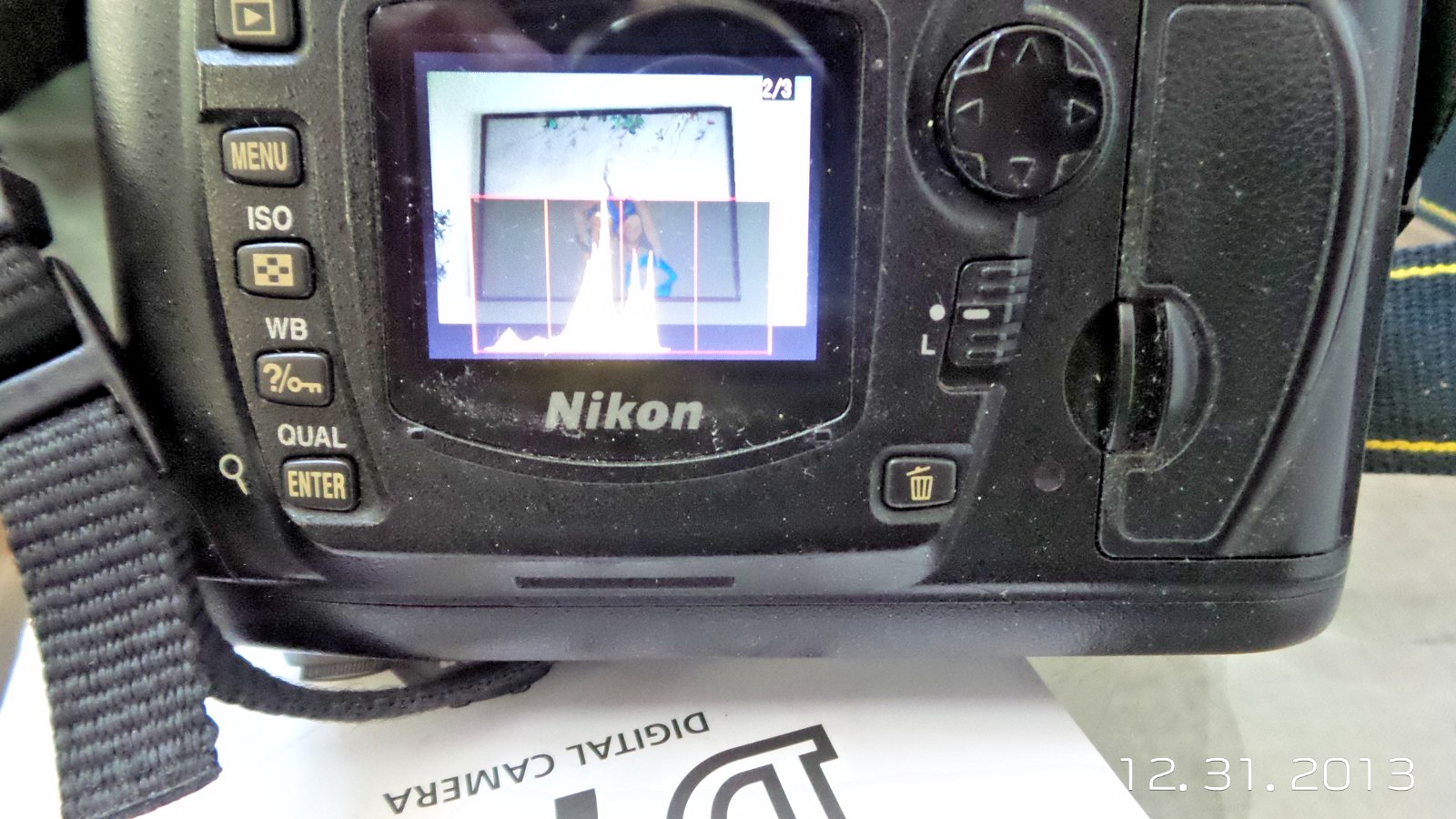 NIKON DSLR D70 DIGITAL WORKING CAMERA BUNDLE QUANTRAY 18-55 LENS 6.1 MEGAPIXELS