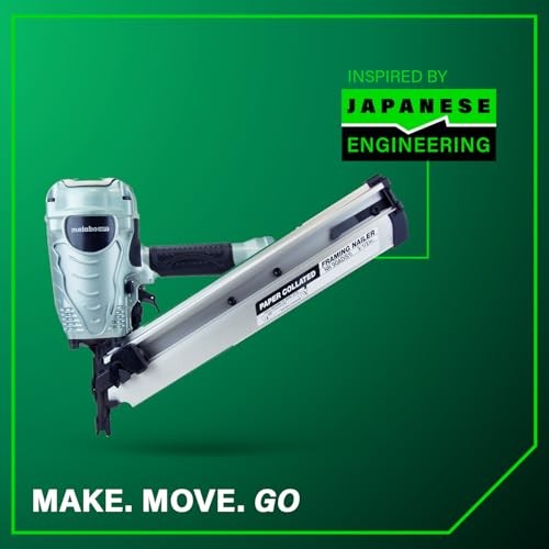 Metabo HPT Framing Nailer, Pro-Preferred Tool For Flooring, No Size