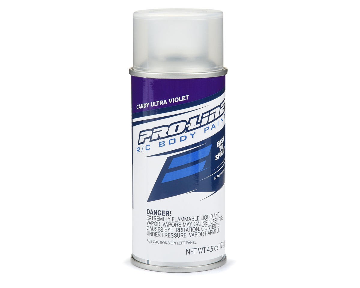 Pro-Line RC Body Spray Paint (Candy Ultra Violet) (4.5oz) [PRO6440-05]