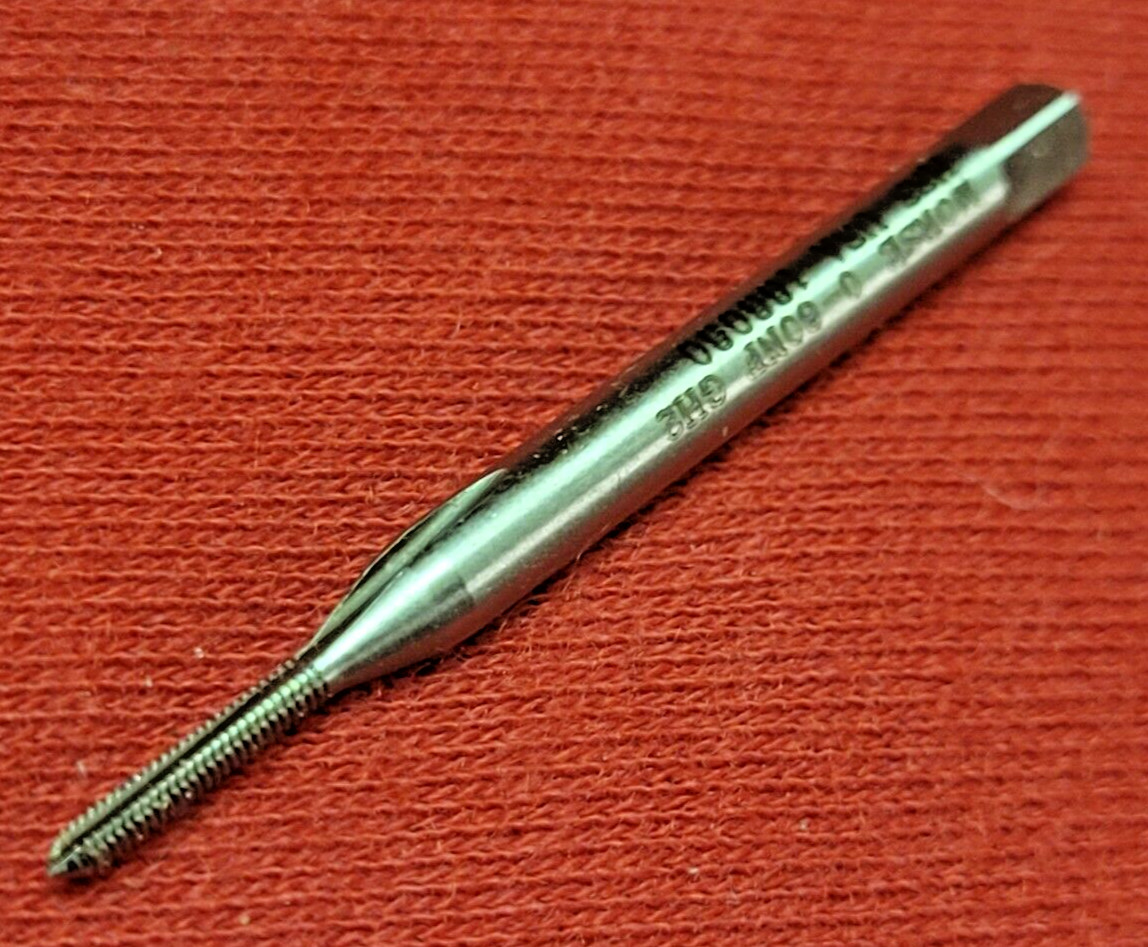 0-80 0/80 Bottom Hand Tap HSS Morse MT3733802 RH GH2 USA 2 FLUTE