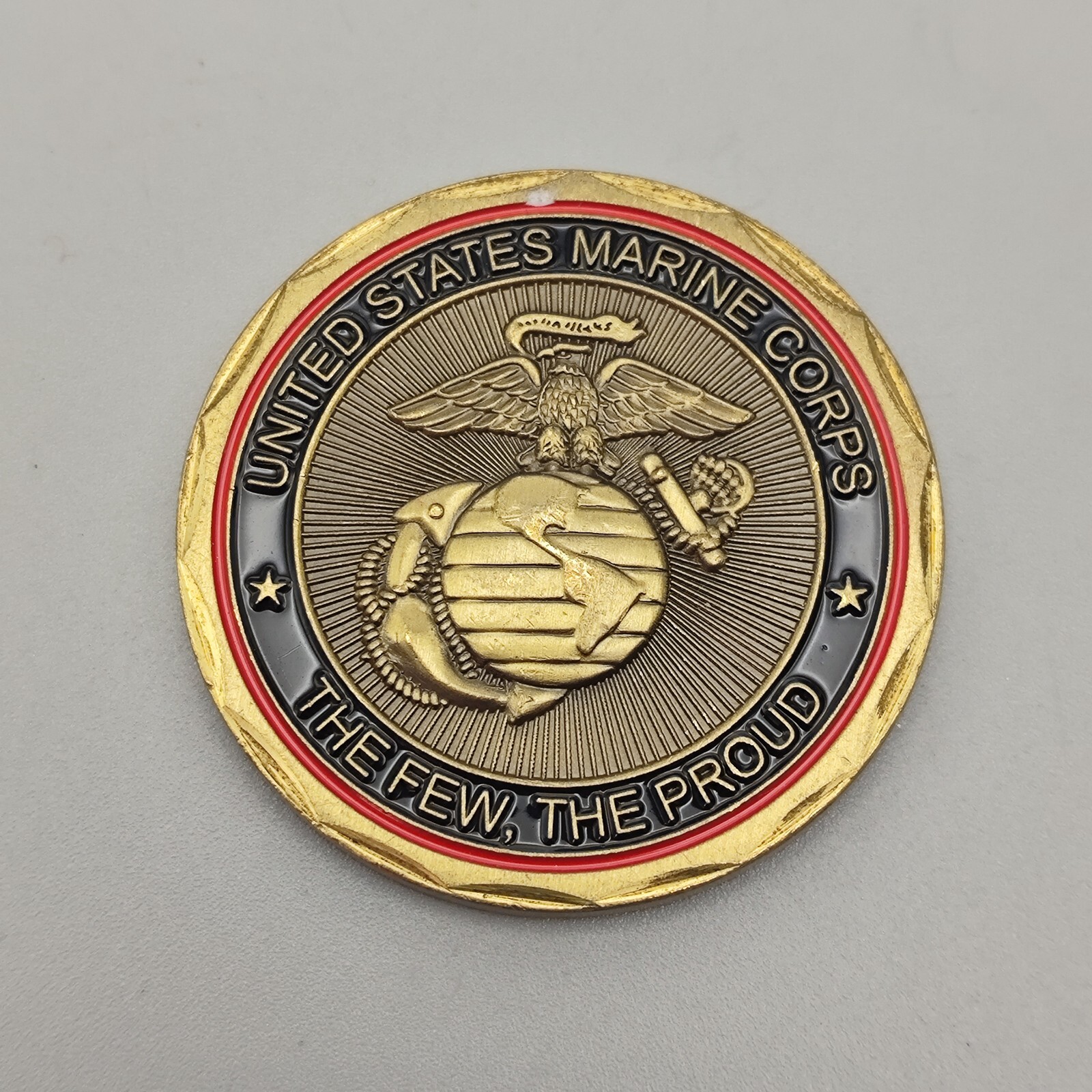 United States Marine Corps Proud Marine Brat Challenge Coin