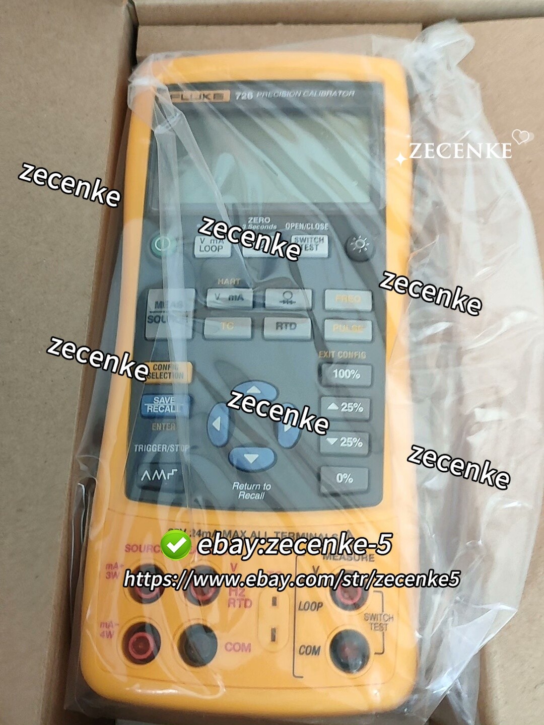 FLUKE 726 PRECISION MULTIFUNCTION CALIBRATOR - NEW