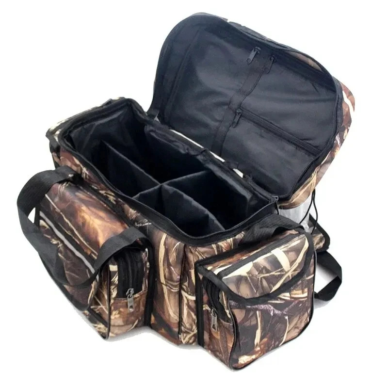50*30*25cm Waterproof Fishing Bag Nylon Large Capacity Multi-Purpose Fishing