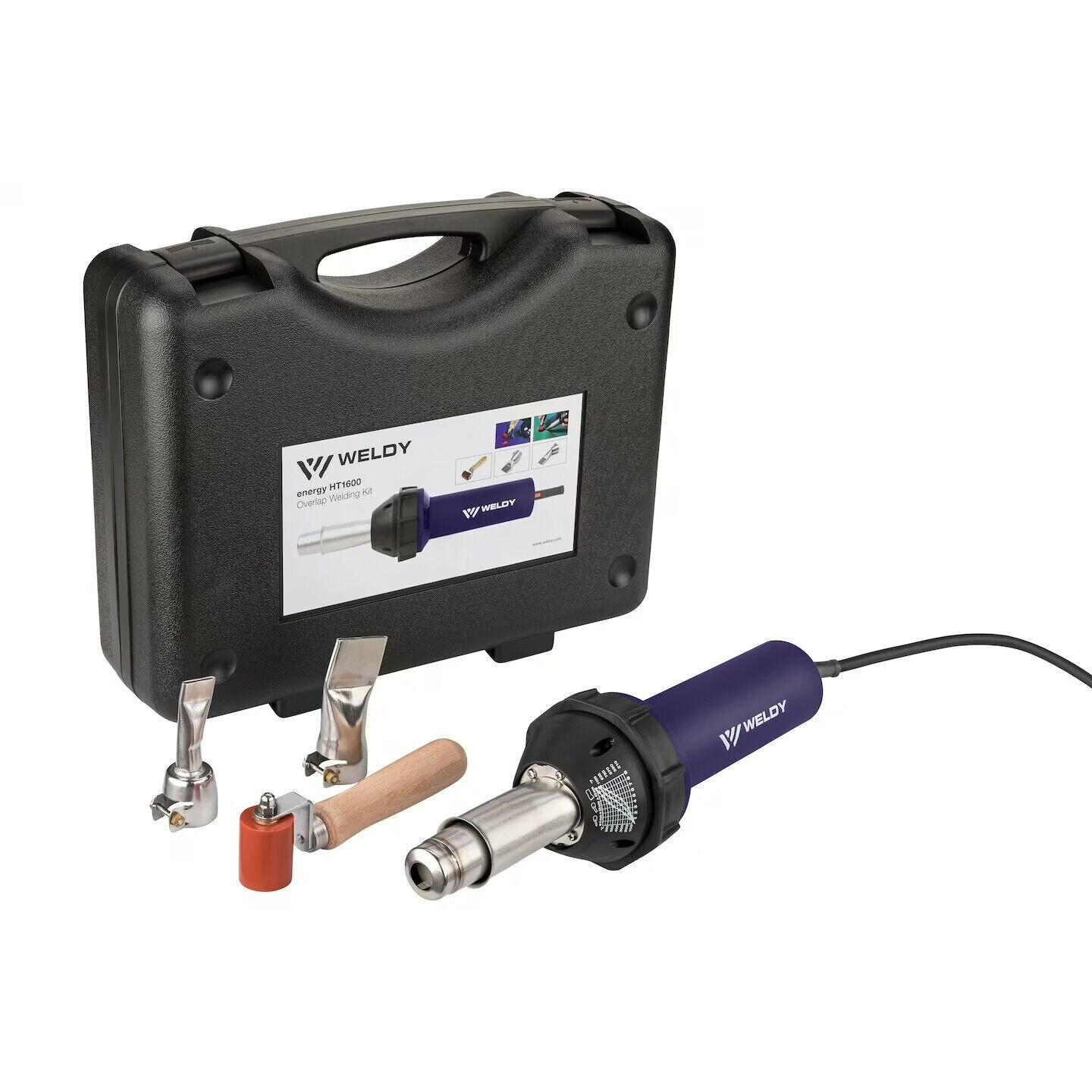 110V WELDY 1600W Hot Air Torch Heating Gun Plastic Welder PVC TPO Overlap Pistol