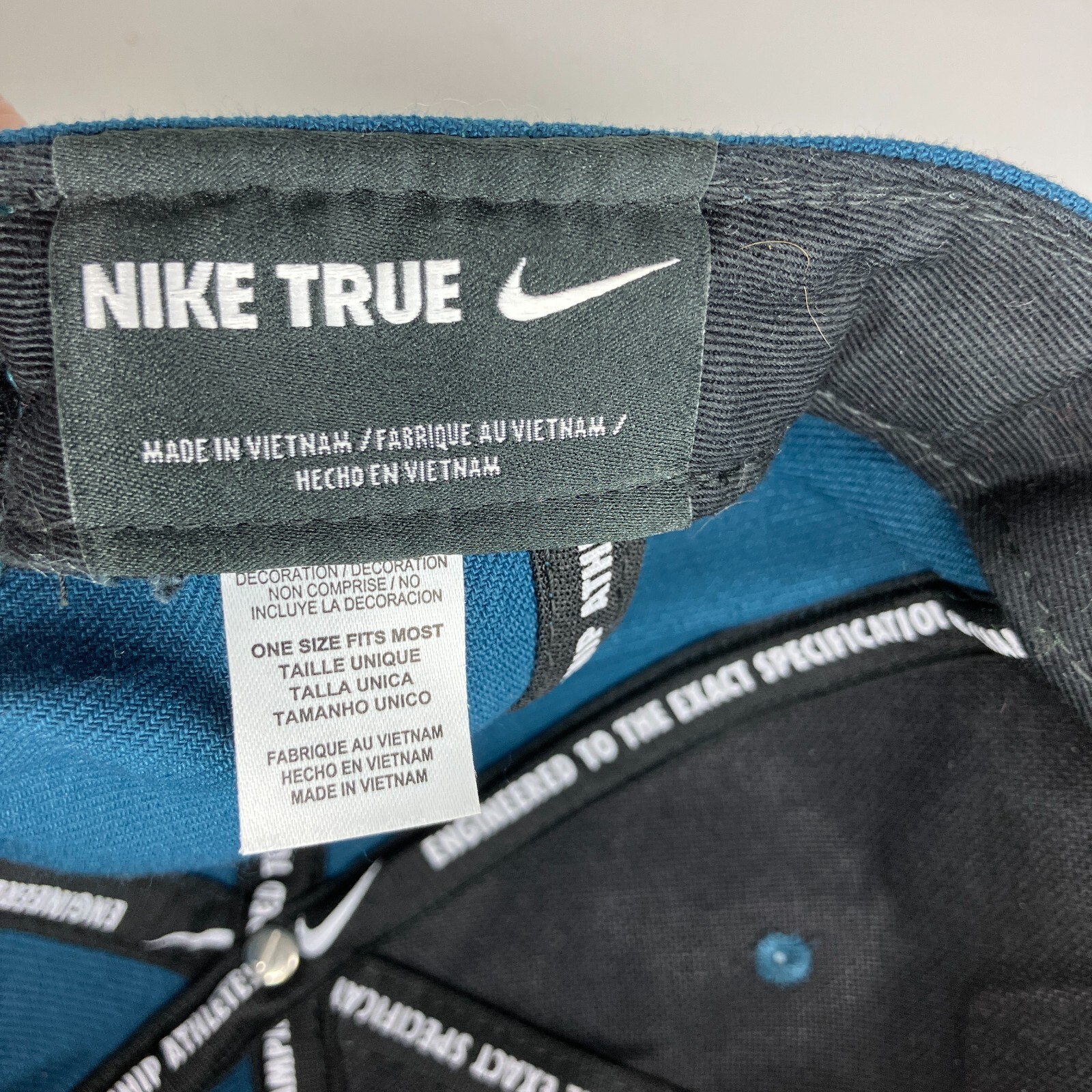 Nike True Teal Youth Kids OSFM Adjustable Hat Cap