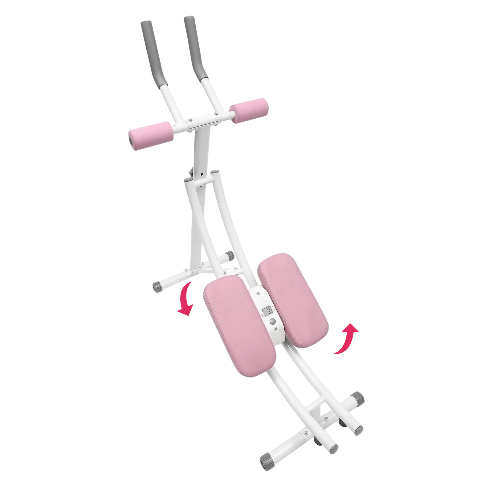 Ab Machine Coaster Abdominal Crunch Trainer for Home Gym Bench Workout Equipment