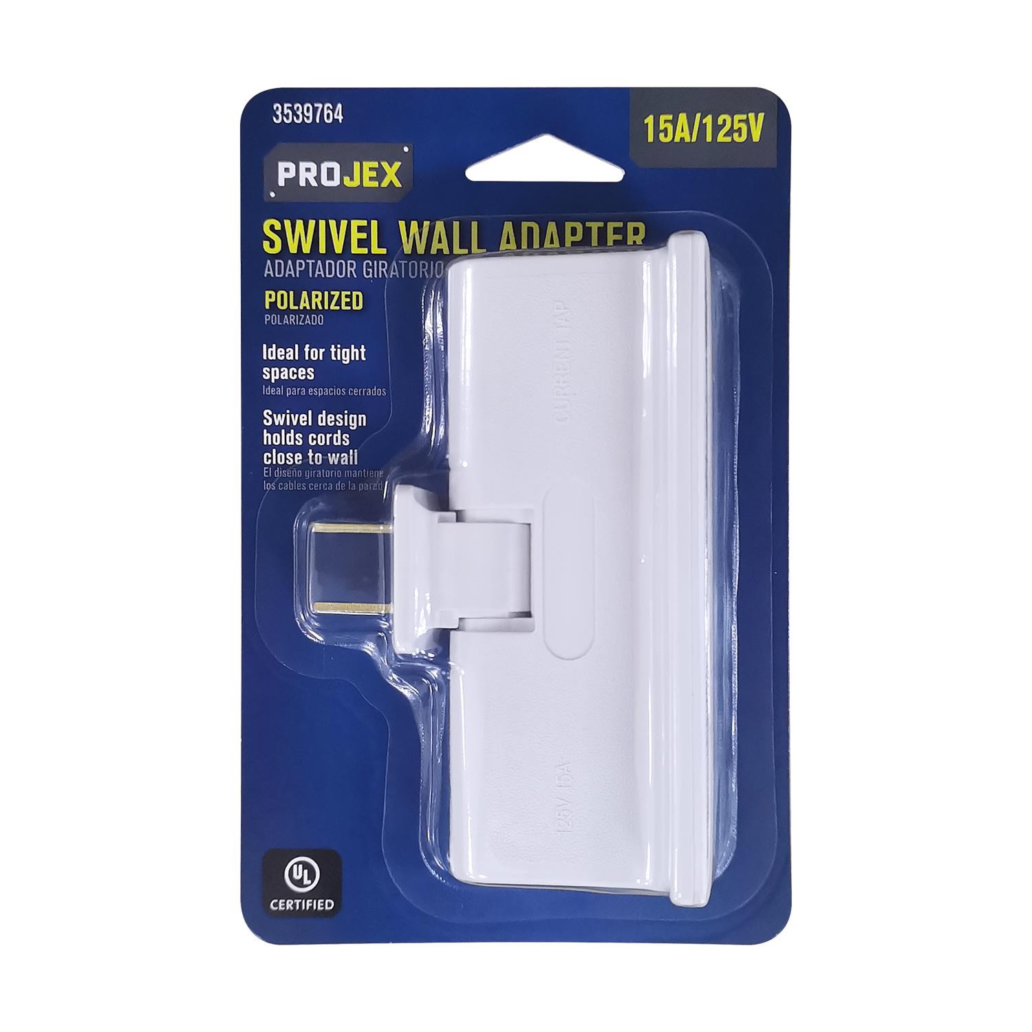 Projex Polarized 3 outlets Switch Tap Adapter  (Pack of 5)