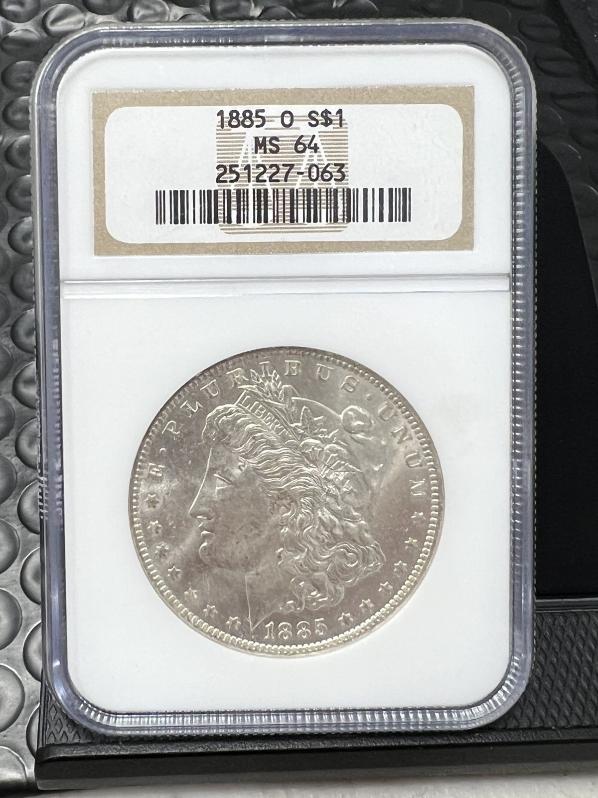 1885 O MS 64 $1 Morgan Silver Dollar NGC MS64