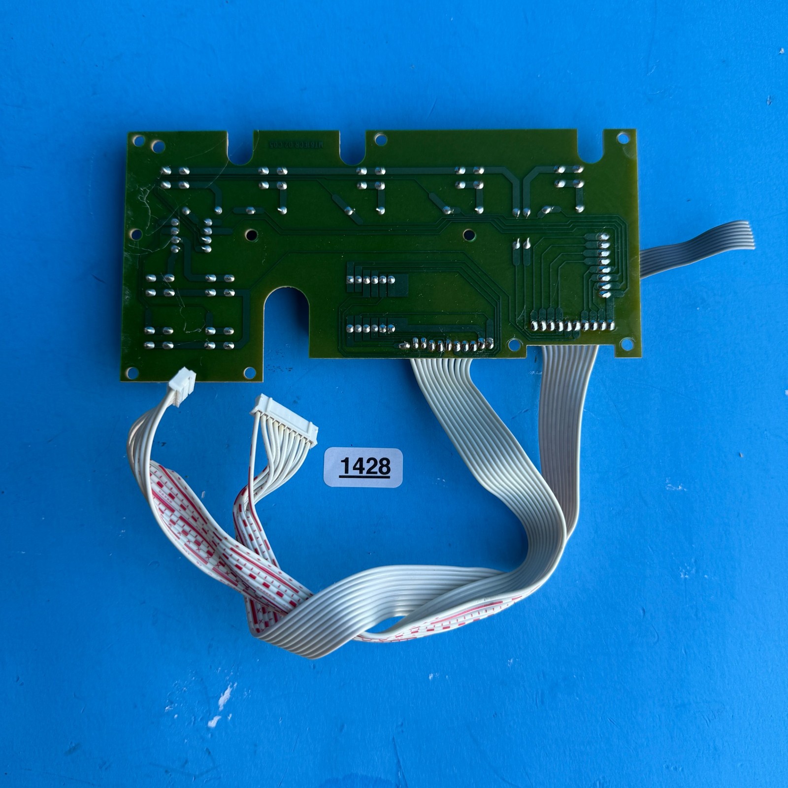 M-AUDIO Oxygen 49 MIDI Keyboard Part: Display & Transpose Buttons Circuit Board