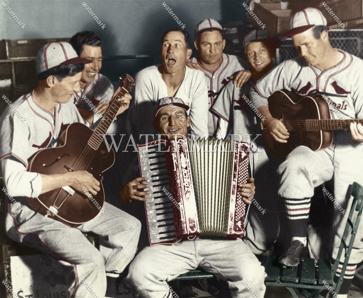 DO586 Gashouse Gang St Louis Cardinals 8x10 11x14 16x20 Colorized Photo