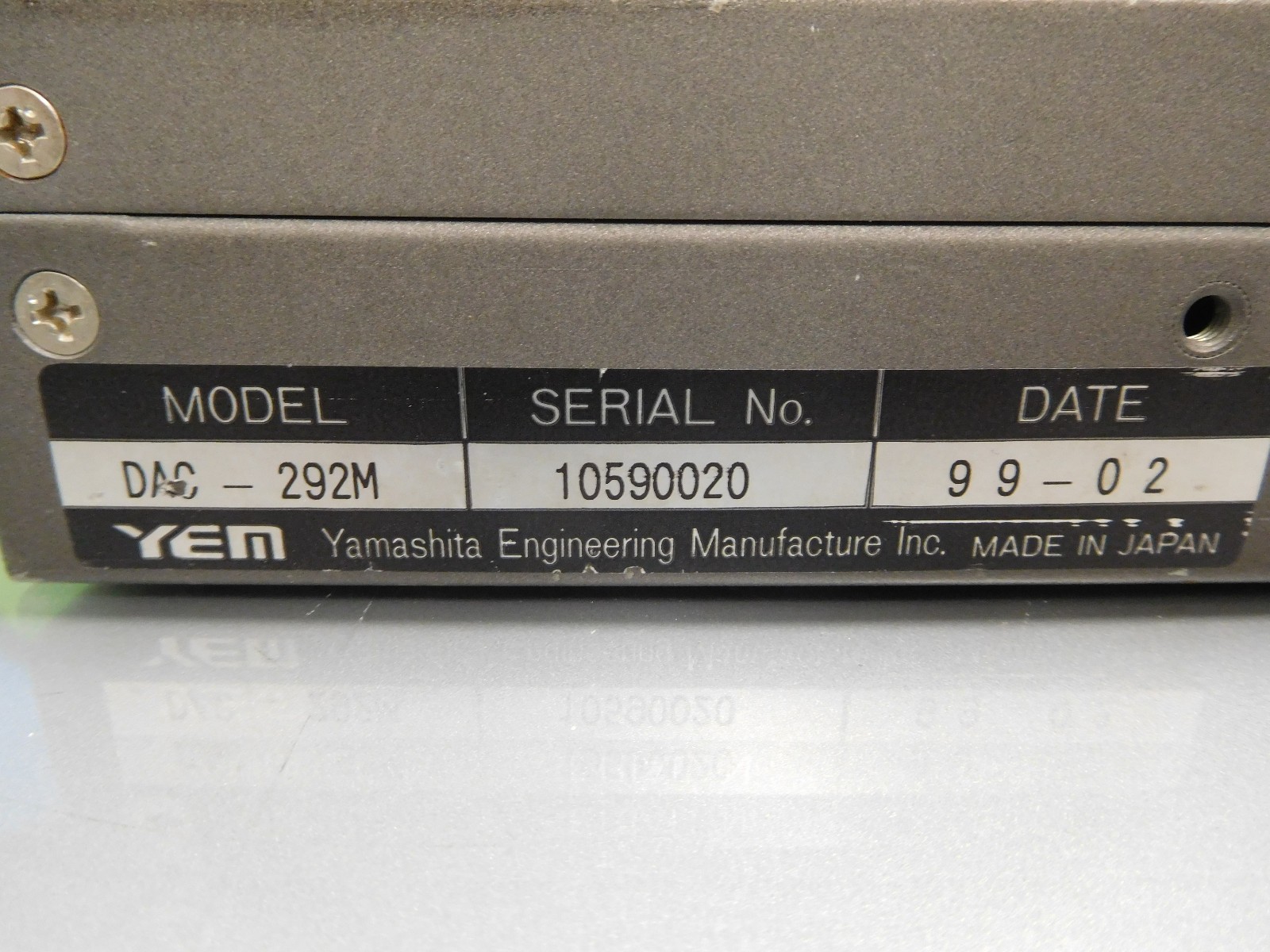 YEM DAC-292M HDTV DA Converter Analog Encoder Decoder