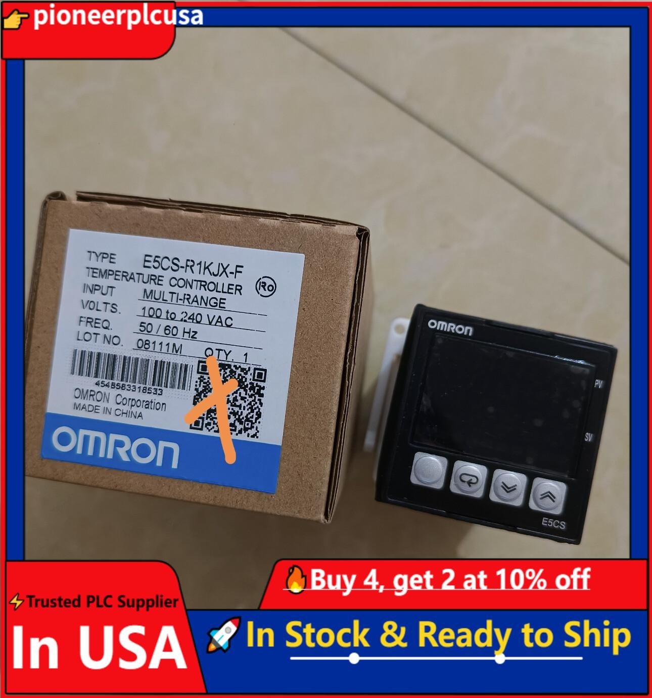 New In Box OMRON E5CS-R1KJX-F Temperature Controller