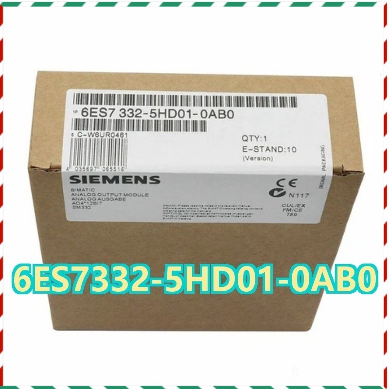 6ES7332-5HD01-0AB0 New Siemens SIMATIC S7-300 PLC Module 6ES7 332-5HD01-0AB0