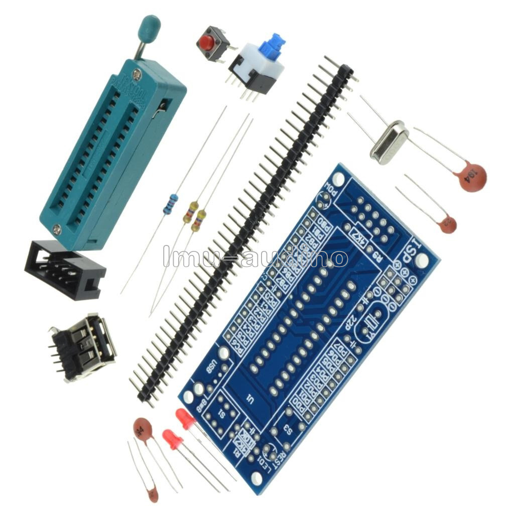 ATmega8 ATmega48 ATMEGA88 Development Board AVR (NO Chip) DIY Kit
