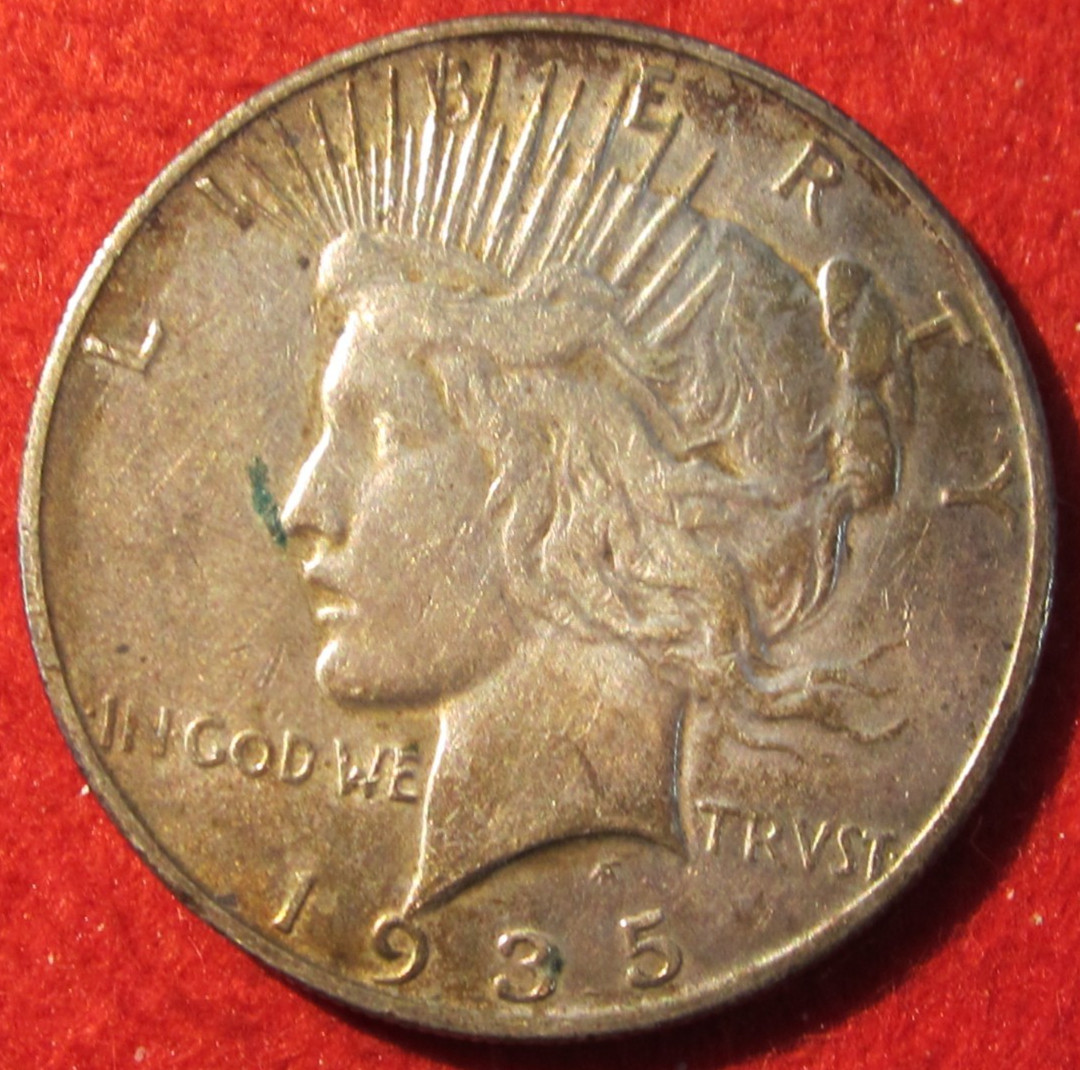 1935 S Peace Dollar - Circulated - Actual Coin Q63