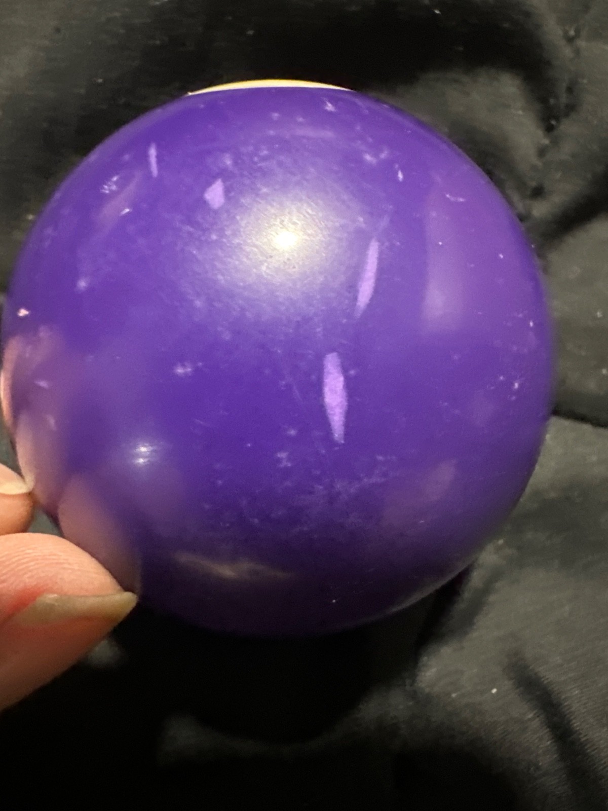 Replacement Billiard Pool Ball vintage purple 4