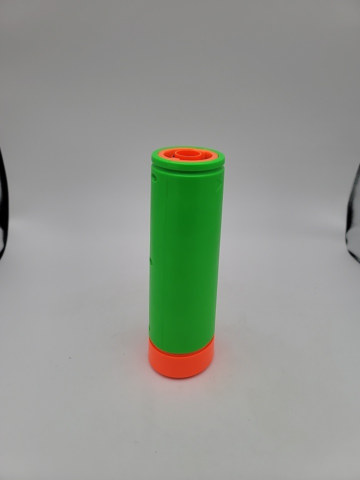 Nerf Fortnite SMG Zesty Barrel Extension Attachment Green Orange Tested