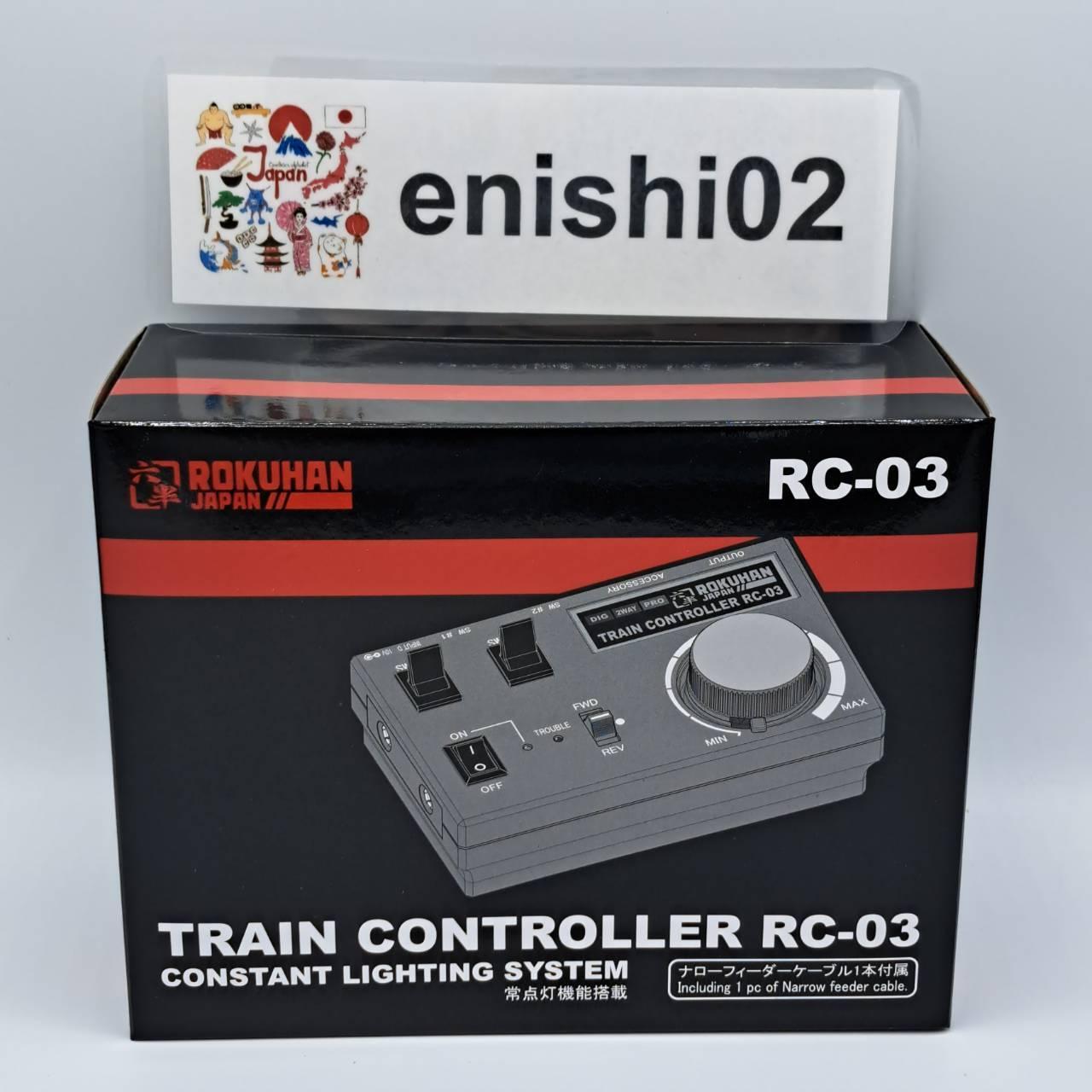 Rokuhan Z Gauge Z Shorty RC03 Train Controller RC-03 Constant Lighting System